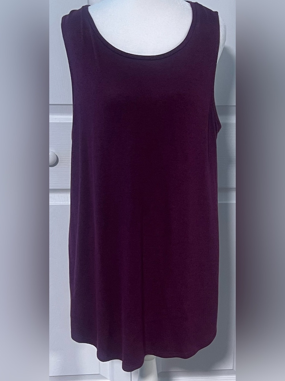 Old Navy Plum Sleeveless Tank Top